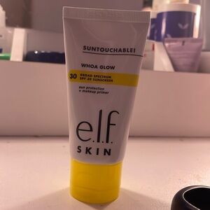 Elf sunscreen + makeup primer